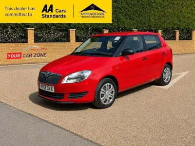Used Skoda Fabia 2012 Red Hatchback