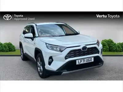 Used Toyota RAV4 Hybrid Design 218 HP (160 kW) 2021 White SUV