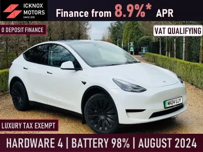 Used Tesla Model Y RWD 219 kW (299 HP) 2024 White SUV