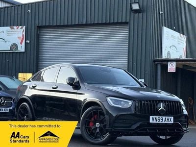 Black Used 2019 Mercedes GLC300 AMG line Coupe | £22,990 (Fair price)