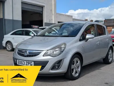 Used Vauxhall Corsa 2013 Silver Hatchback