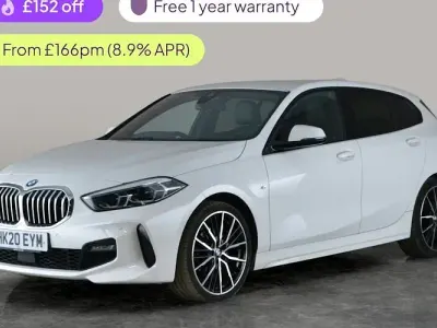 Used BMW 116 M Sport 116 HP (85 kW) 2020 White Hatchback
