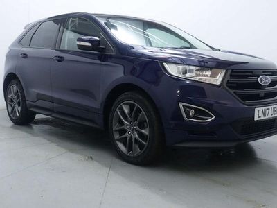 Blue Used 2017 Ford Edge Sport SUV | £13,700 (Fair price)