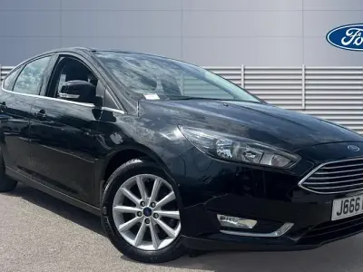 Used Ford Focus Titanium 125 HP (91 kW) 2017 Black Hatchback