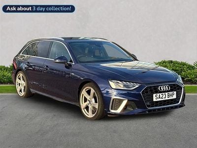 Used Audi A4 S-Line 150 HP (110 kW) 2023 Blue Estate