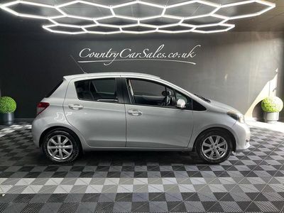 Silver Used 2014 Toyota Yaris Hatchback | £6,490 (Fair price)