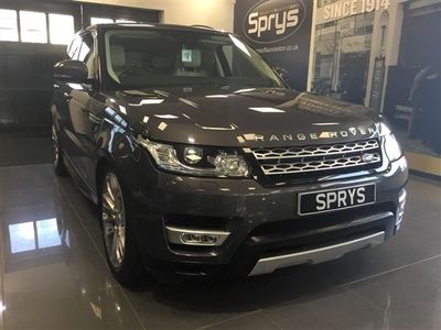 used Land Rover Range Rover Sport t 2.0 SD4 HSE Auto 4WD Euro 6 (s/s) 5dr SUV