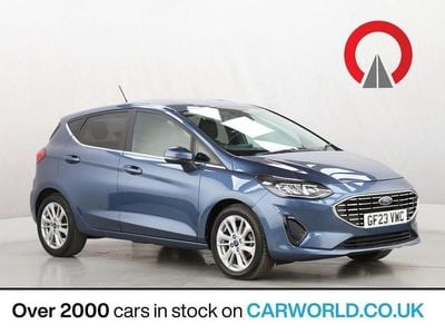 Blue Used 2023 Ford Fiesta Titanium Hatchback | £12,696 (Good price)