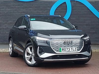 Used Audi Q4 e-tron S-Line 125 kW (170 HP) 2023 Black SUV