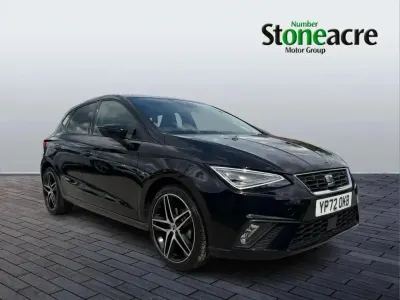 Used Seat Ibiza FR 110 HP (80 kW) 2022 Black Hatchback