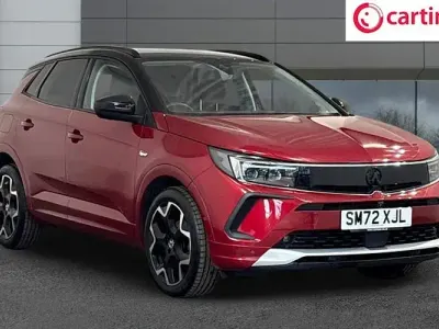 Used Vauxhall Grandland X Ultimate 131 HP (96 kW) 2023 Red SUV