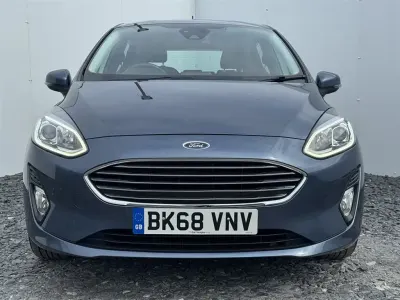Used Ford Fiesta Zetec 100 HP (73 kW) 2018 Blue Hatchback