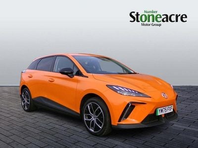 New MG MG4 EV Trophy 150 kW (204 HP) 2025 Orange Hatchback