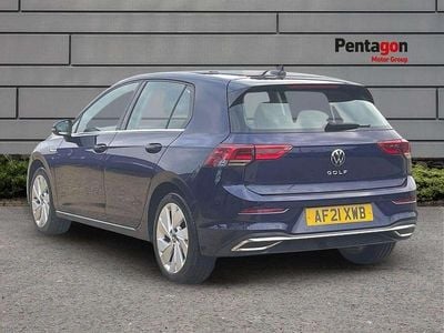 Used VW Golf VII Style 2021 Blue Hatchback