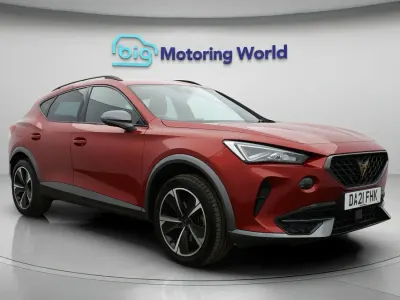 Used Cupra Formentor 150 HP (110 kW) 2021 Red SUV