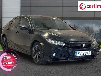 Begagnad Honda Civic SR 126 HK (92 kW) 2019 Svart Halvkombi