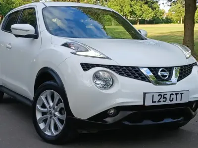 Gebraucht Nissan Juke Tekna 117 PS (86 kW) 2014 Weiß SUV