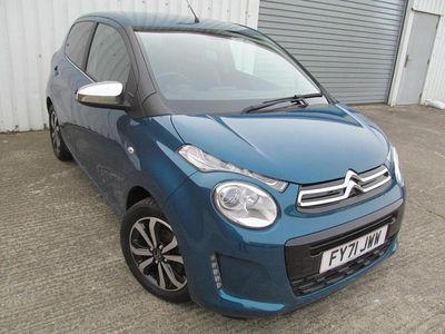 Used Citroën C1 Shine 2021 Green Hatchback