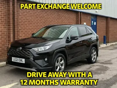 Used Toyota RAV4 Design 2021 Black Estate