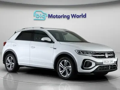 Used VW T-Roc R-line 150 HP (110 kW) 2024 White SUV