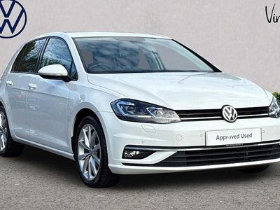 White Used 2019 VW Golf VII GT Hatchback | £19,374 (A bit pricey)