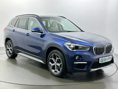 Used BMW X1 xLine 150 HP (110 kW) 2018 Blue SUV
