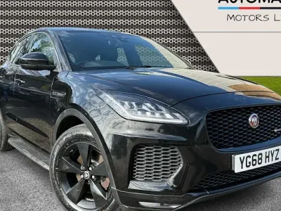 Used Jaguar E-Pace R-Dynamic 180 HP (132 kW) 2018 Black SUV
