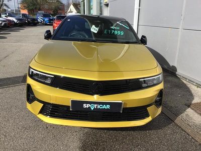 Used Vauxhall Astra S 128 HP (94 kW) 2025 Yellow Hatchback