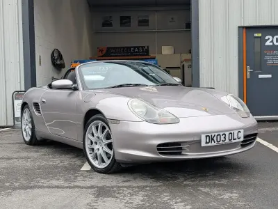 Used Porsche 986 Boxster 228 HP (167 kW) 2003 Grey Cabriolet