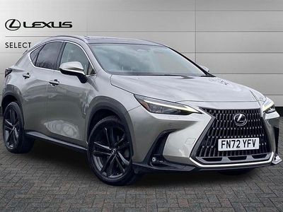Used Lexus NX350h 245 HP (180 kW) 2022 Silver SUV