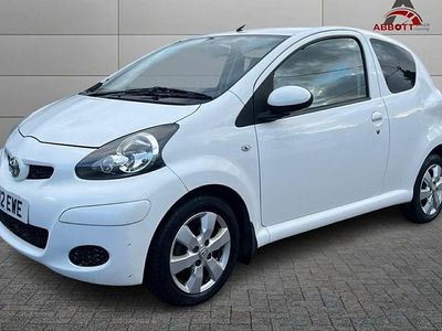 Used Toyota Aygo 2012 White Hatchback