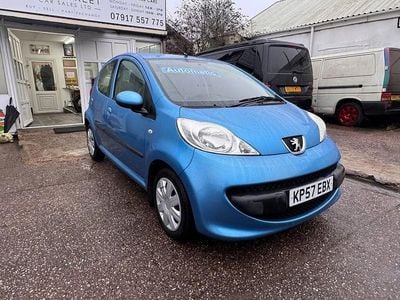 Used Peugeot 107 68 HP (50 kW) 2007 Blue Hatchback