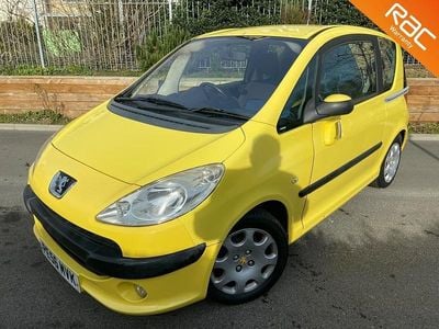 Yellow Used 2006 Peugeot 1007 MPV | £2,495