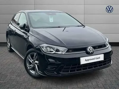 Used VW Polo R-line 110 HP (80 kW) 2022 Black Hatchback