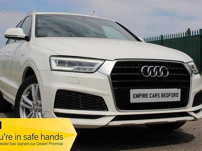 White Used 2018 Audi Q3 S-Line SUV | £14,995 (Good price)