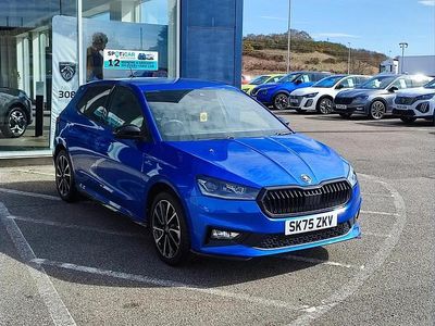 Used Skoda Fabia Monte Carlo 113 HP (83 kW) 2025 Blue Hatchback
