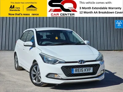 Używany Hyundai i20 SE 84 KM (61 kW) 2015 Biały Hatchback