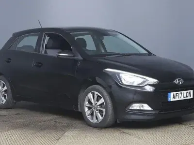 Used Hyundai i20 Edition 98 HP (72 kW) 2017 Black Hatchback