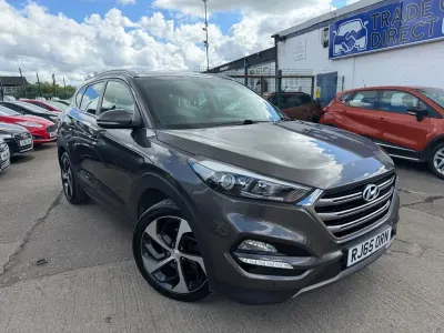 Used Hyundai Tucson Premium 136 HP (100 kW) 2015 Grey SUV