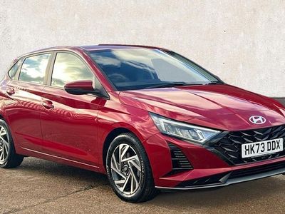 Red Used 2023 Hyundai i20 Advanced Hatchback | £14,839 (Fair price)