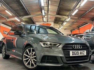 Used Audi A3 Black Edition 116 HP (85 kW) 2019 Grey Sedan