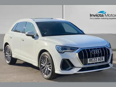 Second-hand Audi Q3 S-Line 150 CP (110 kW) 2022 Alb SUV