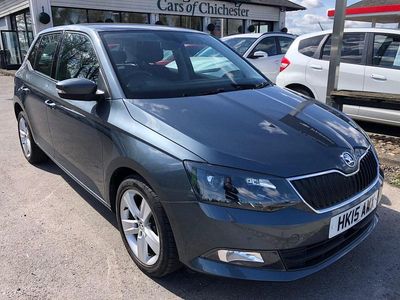 Used Skoda Fabia SE L 90 HP (66 kW) 2015 Grey Hatchback