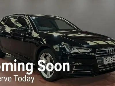 Begagnad Audi A4 S-Line 190 HK (139 kW) 2018 Svart Kombi