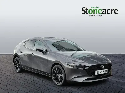 Used Mazda 3 Exclusive-Line 183 HP (134 kW) 2025 Grey Hatchback