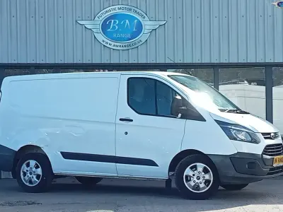 Used Ford Transit Custom 100 HP (73 kW) 2014 White Van