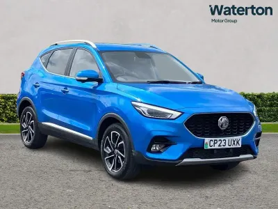 Used MG ZS Exclusive 111 HP (81 kW) 2023 Blue SUV