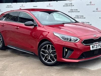 Used Kia ProCeed GT-Line 160 HP (117 kW) 2021 Red Estate