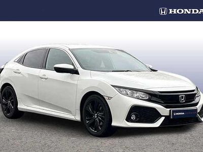 White orchid Used 2018 Honda Civic SR | £13,250 (Fair price)