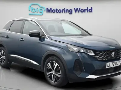 Used Peugeot 3008 GT-line 131 HP (96 kW) 2022 Blue SUV